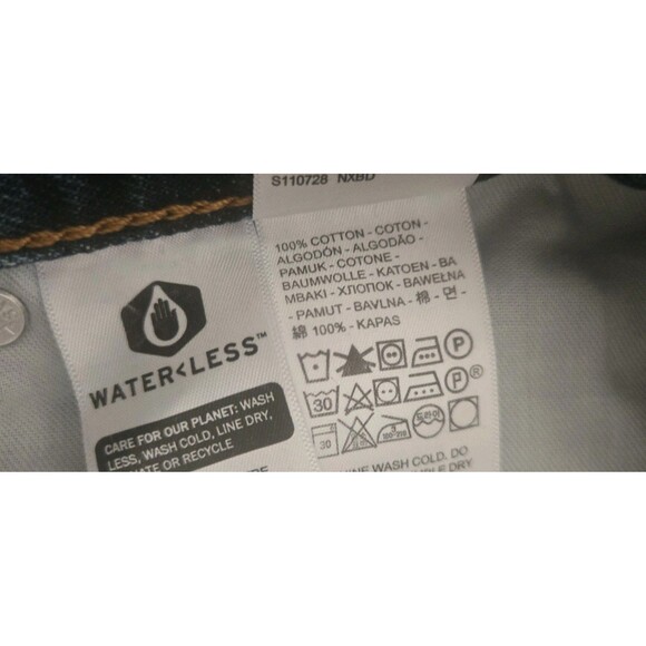 Levis 501 Original Fit Med Wash Denim Blue Jeans Mens Size W40 x L30 Jean Pants - Picture 8 of 14